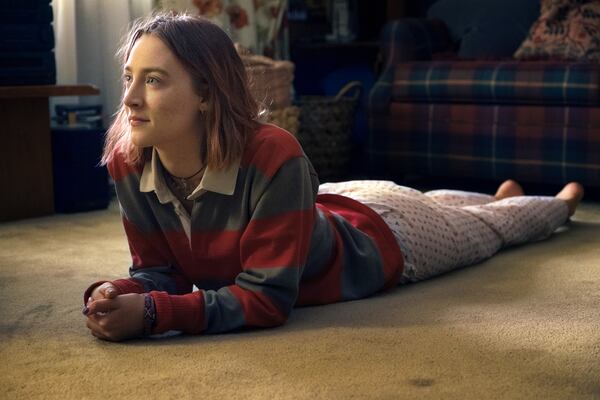 Saoirse Ronan won a Best Actress Golden Globe for “Lady Bird.” MERRICK MORTON/A24