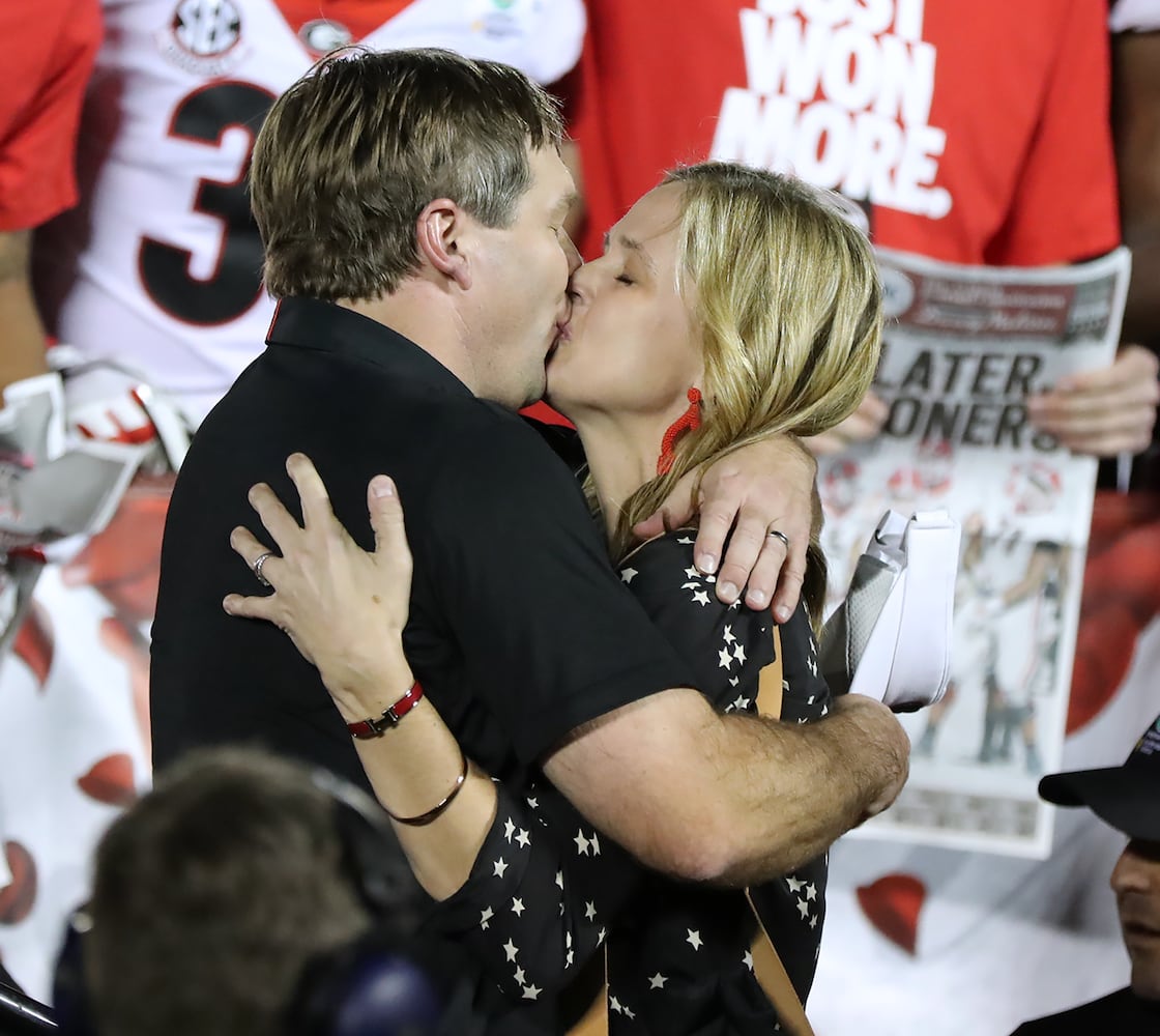 Photos: Bulldogs celebrate Rose Bowl victory