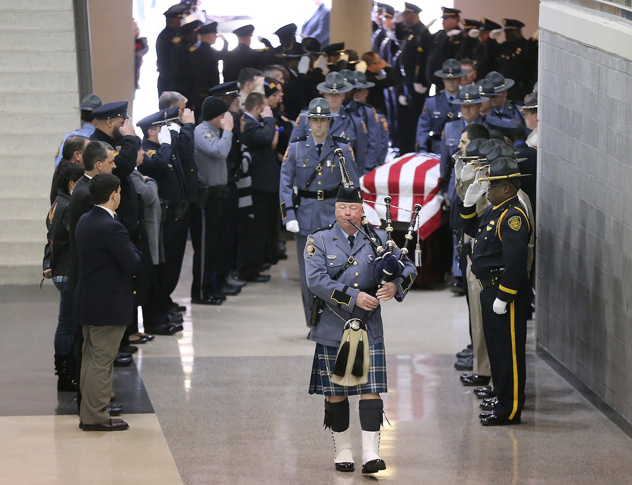 Funeral for slain Americus police officer Nicholas Ryan Smarr