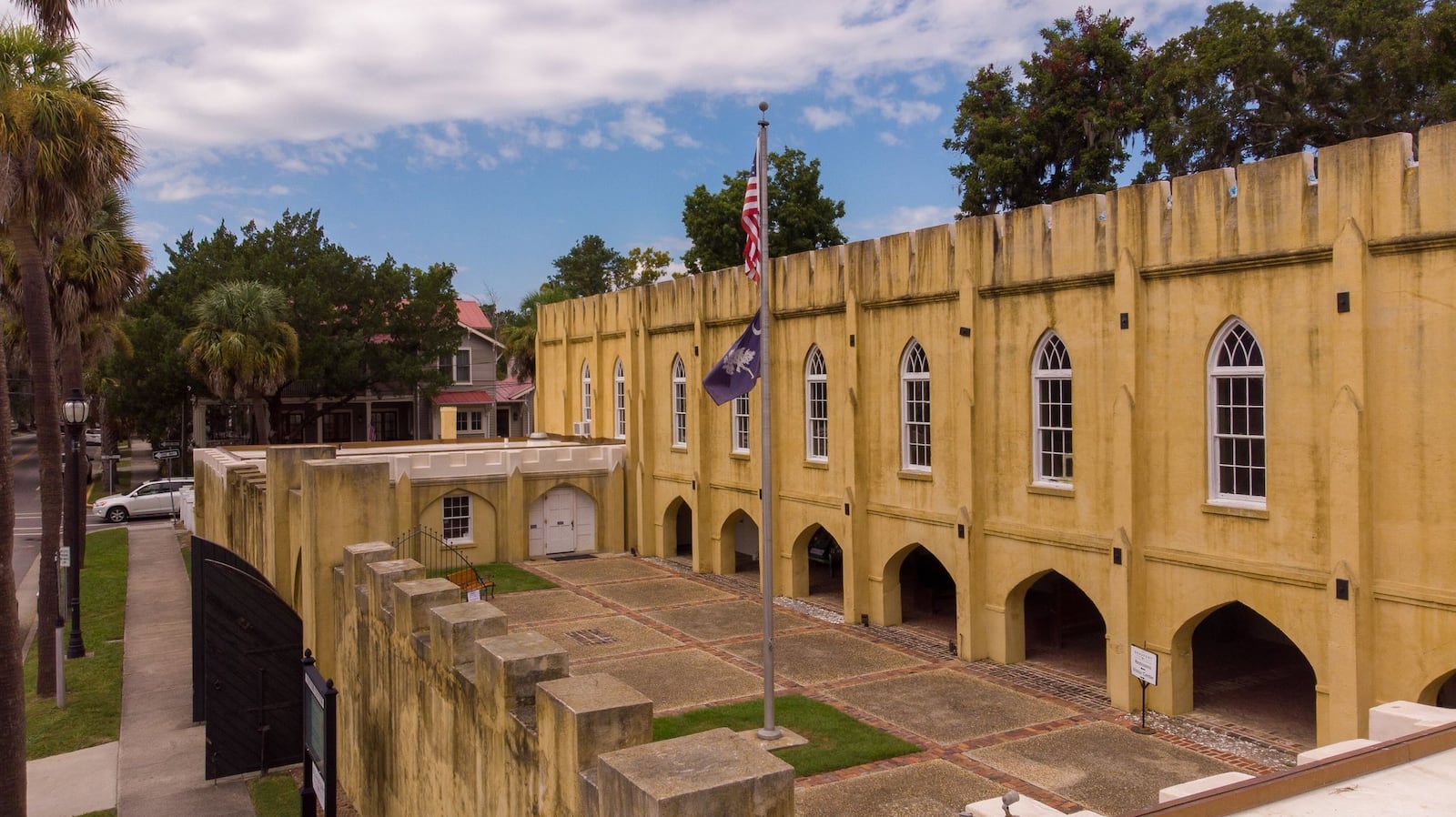 Beaufort’s historic 1852 arsenal is home to the Beaufort History Museum. Contributed by Beaufort CVB