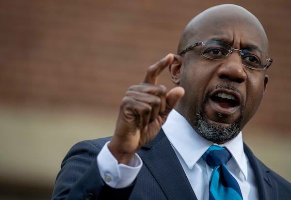 Georgia U.S. Sens. Jon Ossoff and Raphael Warnock (pictured), both Democrats, want Congress to extend a type of Medicaid funding that is received by 51 Georgia hospitals that serve a high number of low-income patients. (Alyssa Pointer/AJC)