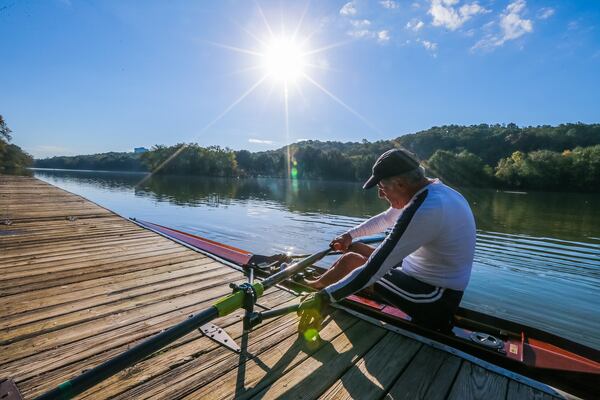 Temperatures are expected to reach 90 degrees Wednesday, breaking the record of 87 degrees set in 1938 for this day. JOHN SPINK / JSPINK@AJC.COM