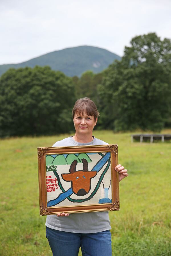 Michelle Wiley has been fascinated by deer since childhood. She works closely with the Department of Natural Resources to rehab orphaned fawns.
(Courtesy of Tom Johnson)