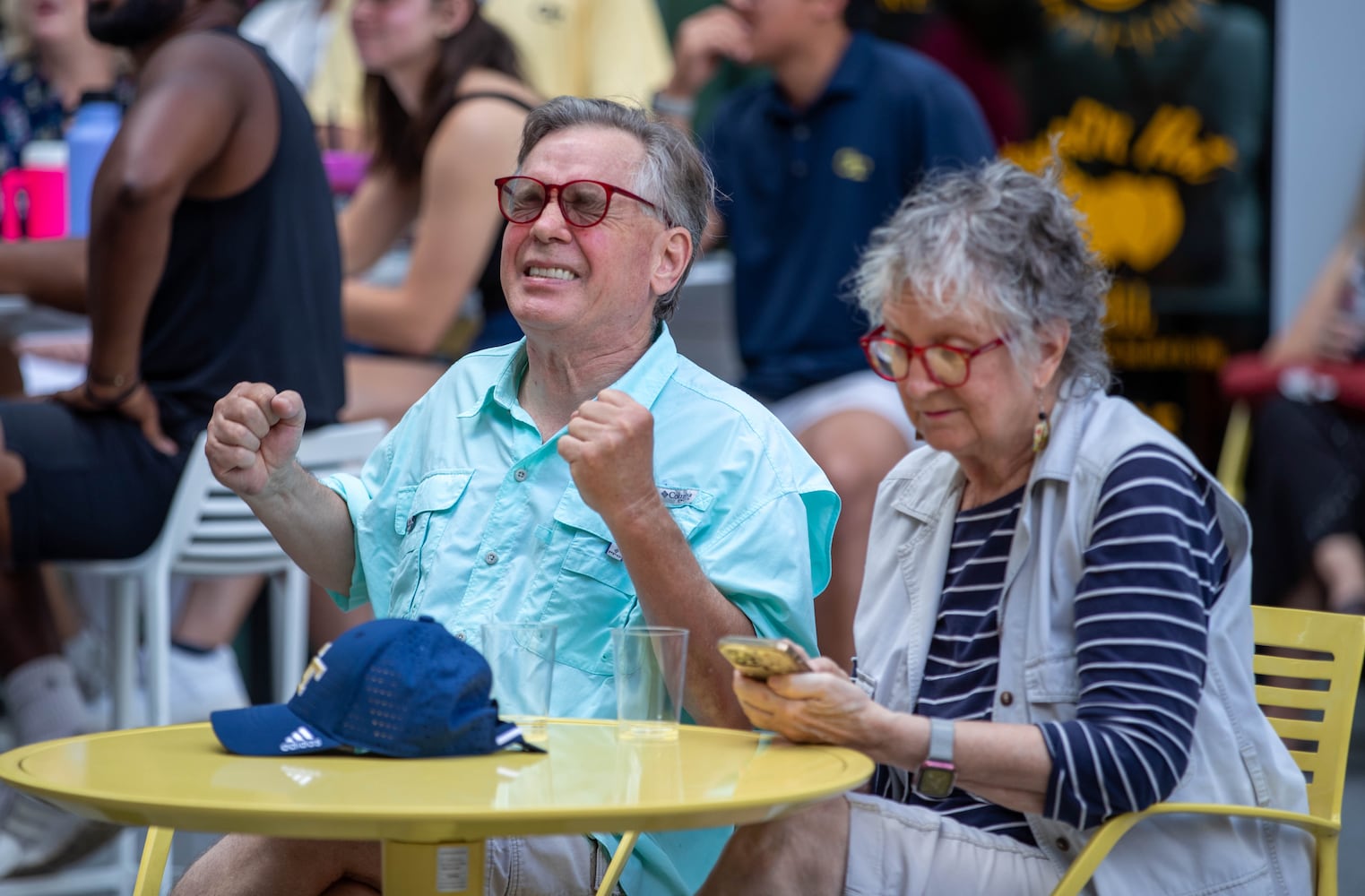 Chris Eubanks watch party at Georgia Tech