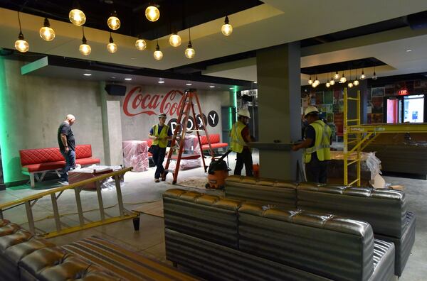  The lobby of the new venue. Photo: HYOSUB SHIN / HSHIN@AJC.COM