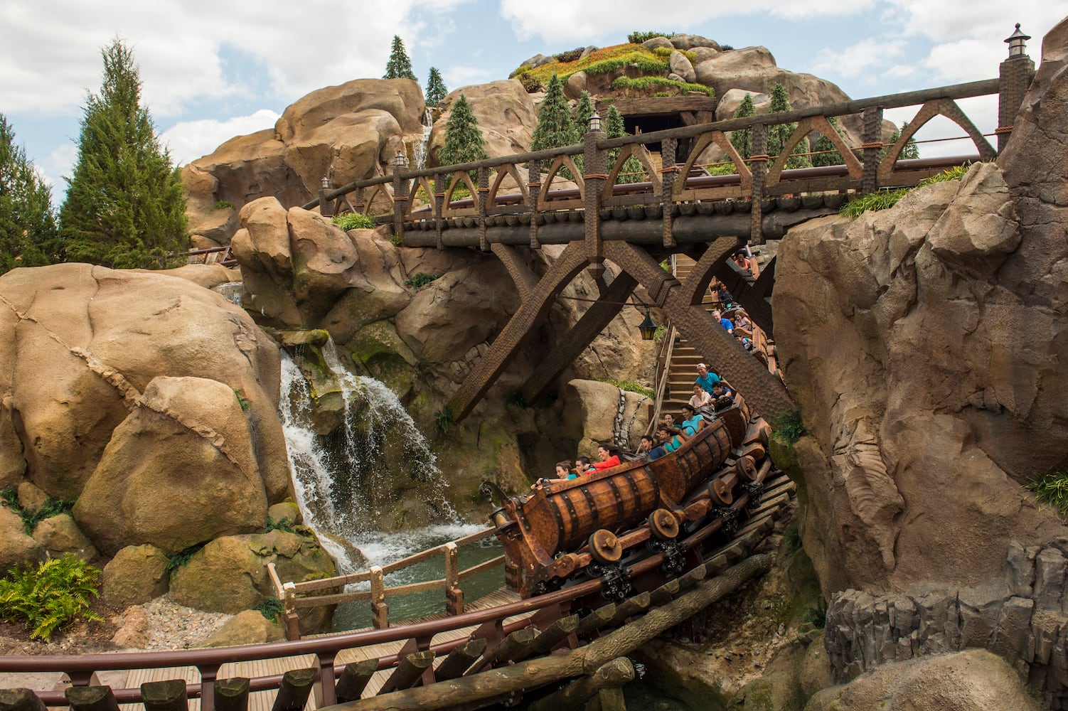 Seven Dwarfs Mine Train at Walt Disney World