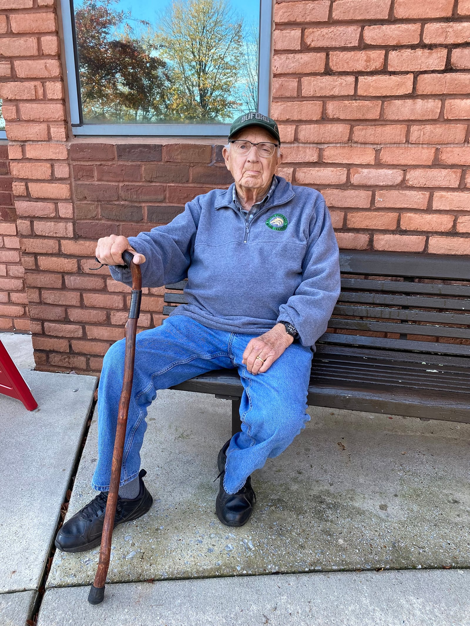 The coffee club at Sherwood's Drug Shop once had nearly two dozen members, but now Robert Blan, 89, is the last remaining member who attends.
(Keri Janton for The Atlanta Journal-Constitution)