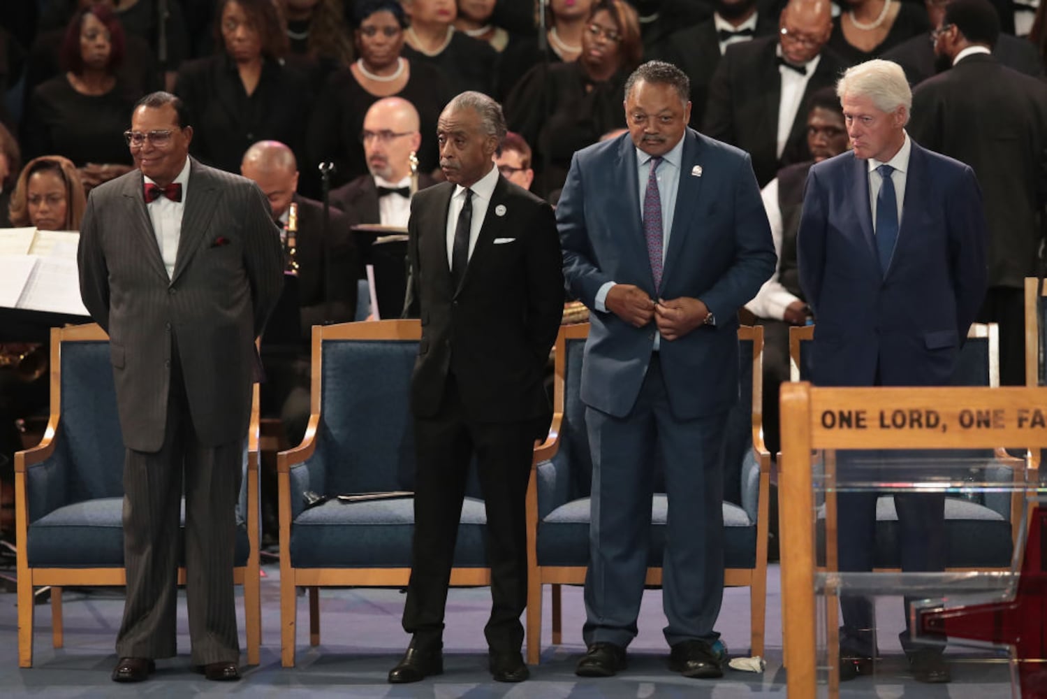 Photos: Aretha Franklin funeral