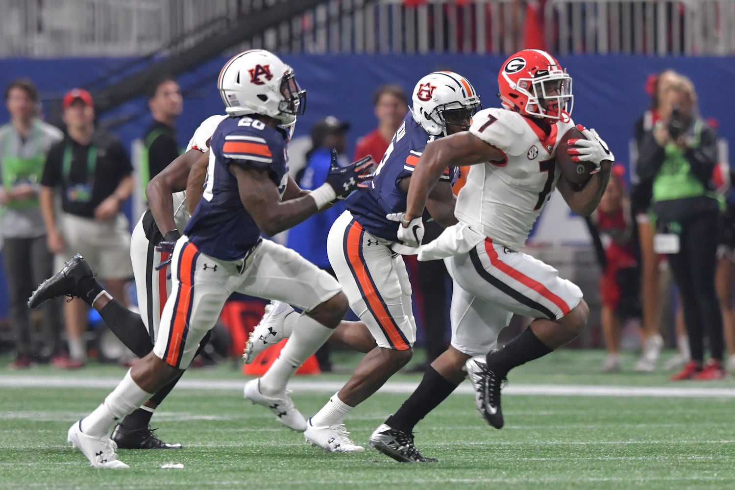 Photos: Georgia handles Auburn in rematch, wins SEC title