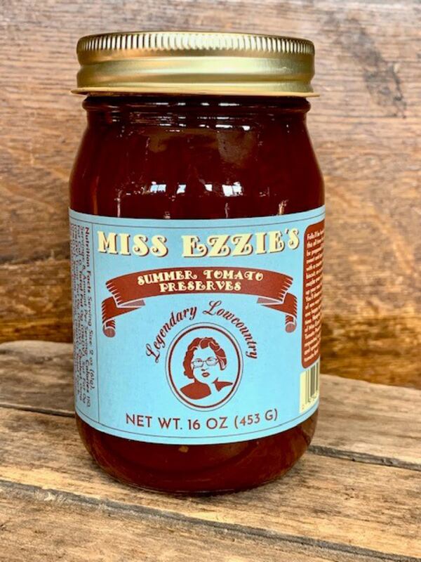 Miss Ezzie’s summer tomato preserves. Courtesy of Charleston Specialty Foods