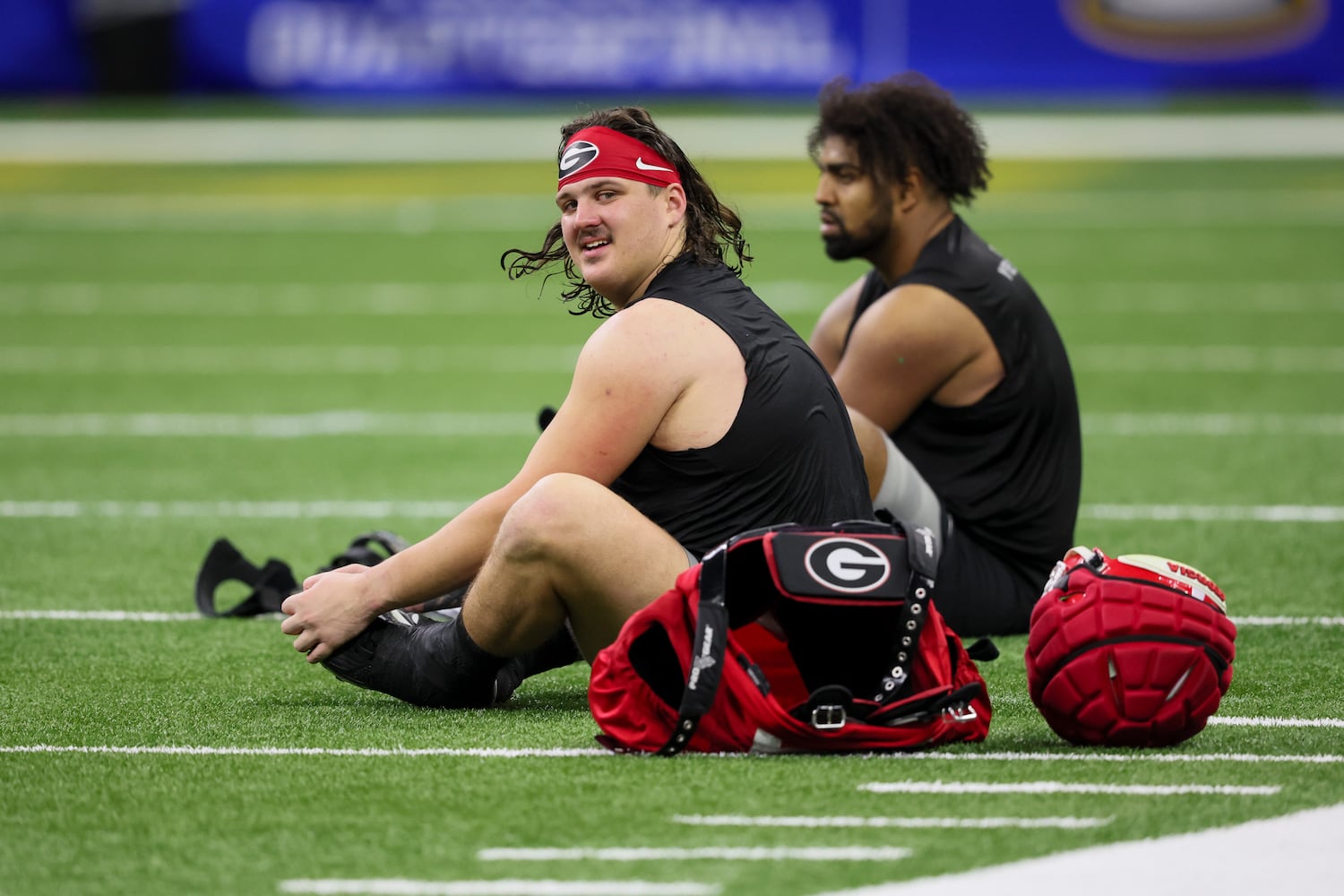 123024 uga sugar bowl practice