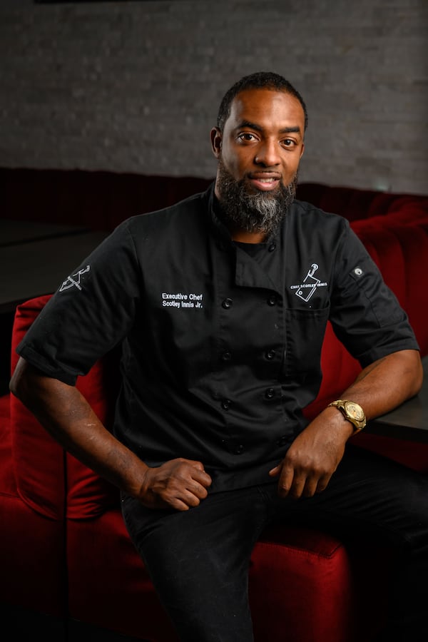 Chef Scotley Innis / Courtesy of Continent Atlanta