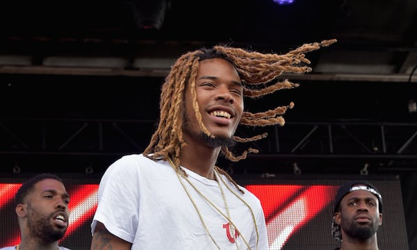 WANTAGH, NY - AUGUST 23: Fetty Wap performs during Billboard Hot 100 Festival - Day 2 at Nikon at Jones Beach Theater on August 23, 2015 in Wantagh, New York. (Photo by Theo Wargo/Getty Images for Billboard)