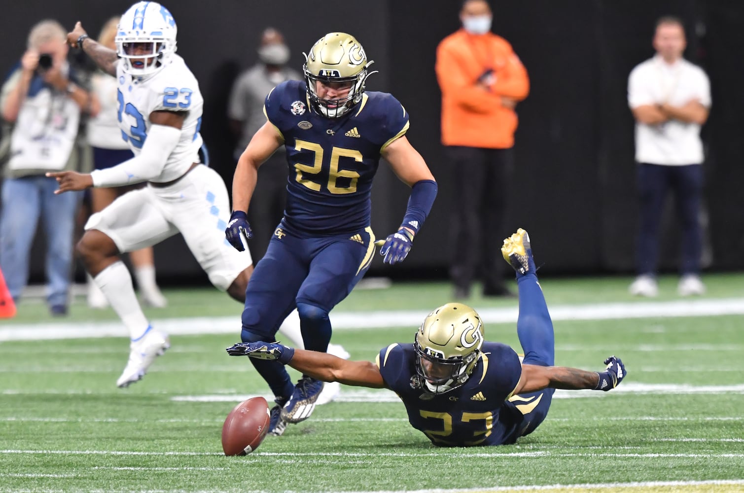 Georgia Tech-North Carolina football