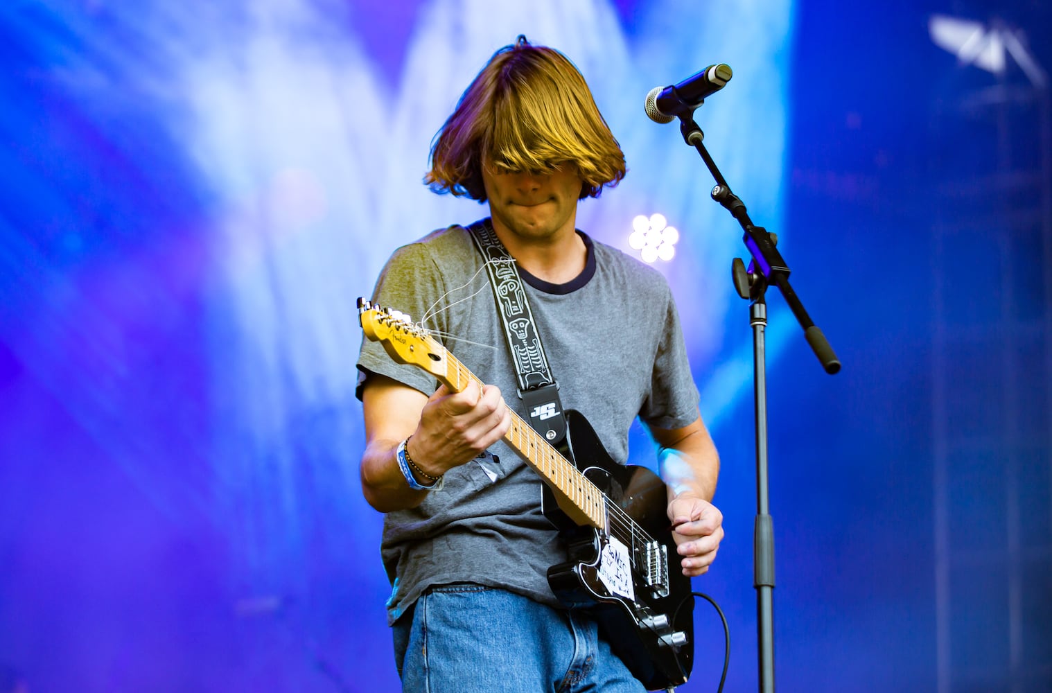 Atlanta, Ga: Arcy Drive open up Sunday on the Ponce de Leon stage. Photo taken May 5, 2024 at Central Park, Old 4th Ward.  (RYAN FLEISHER FOR THE ATLANTA JOURNAL-CONSTITUTION)