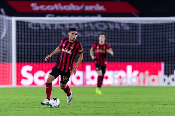 Atlanta United player Erik Lopez.