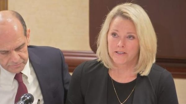 Former Boston news anchor Heather Unruh accused embattled actor Kevin Spacey of sexually assaulting her son last year during a press conmference on Wednesday.  