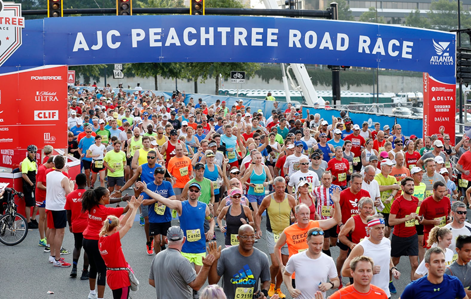 July 4, 2016: AJC Peachtree Road Race