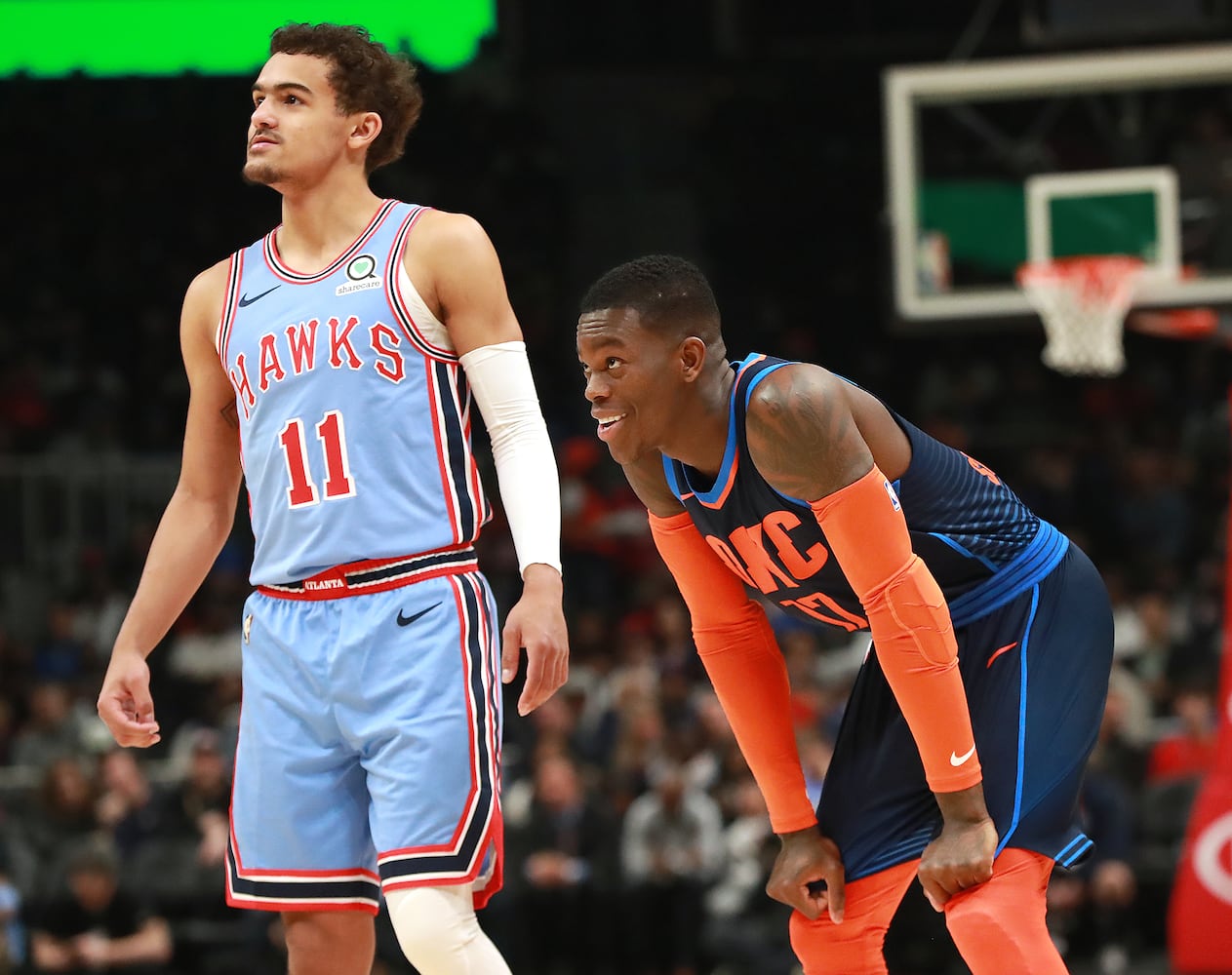 Photos: Hawks handle Dennis Schroder, Thunder