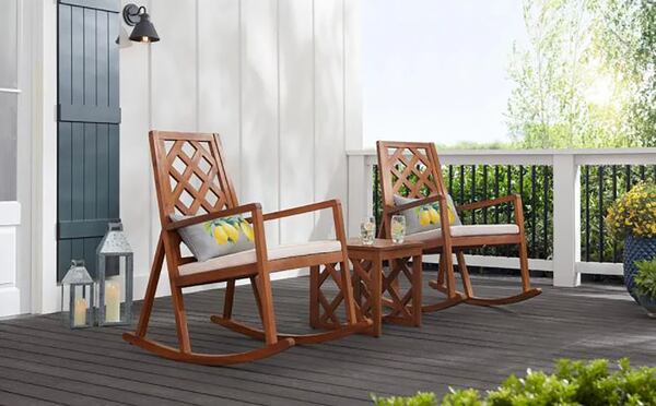 Rocking chairs provide a relaxing way to enjoy your porch. AJC FILE