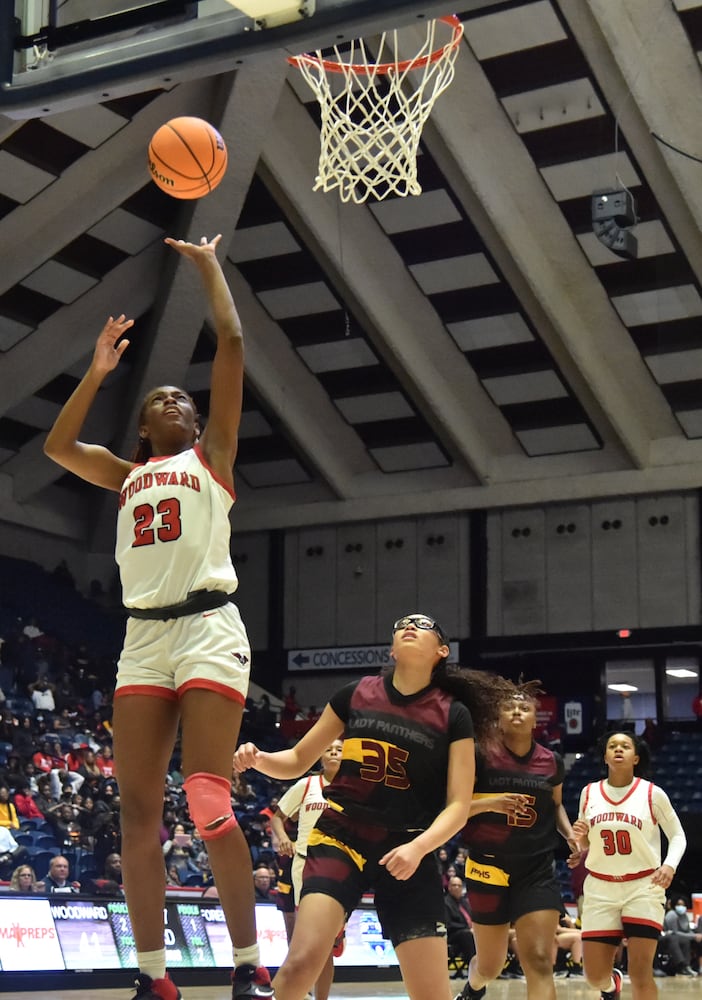 GHSA basketball finals: Forest Park vs. Woodward Academy girls