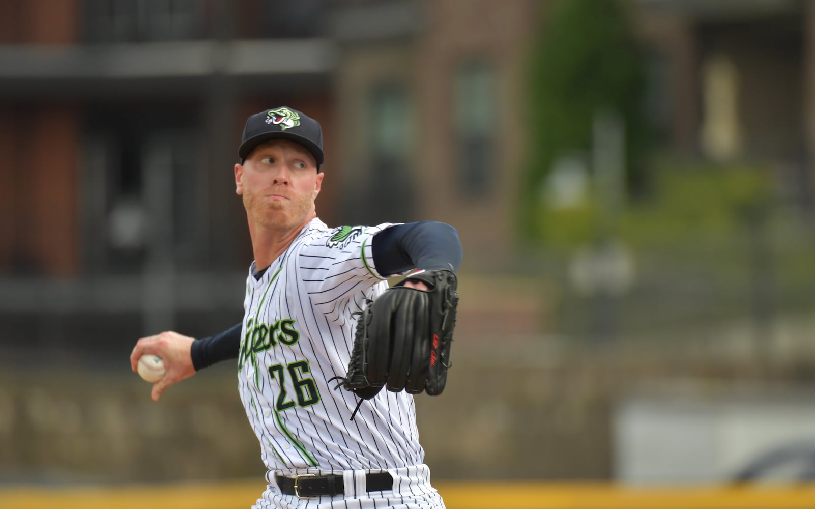 Photos: Braves’ Mike Foltynewicz pitches for Gwinnett