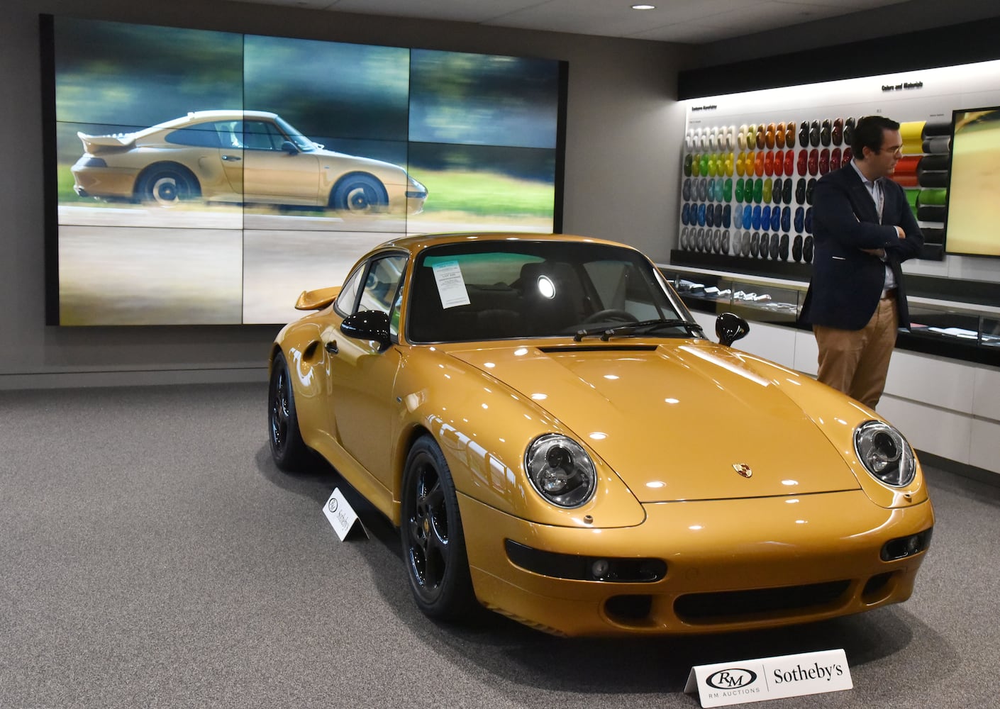 Inside the Porsche 70th Anniversary Auction