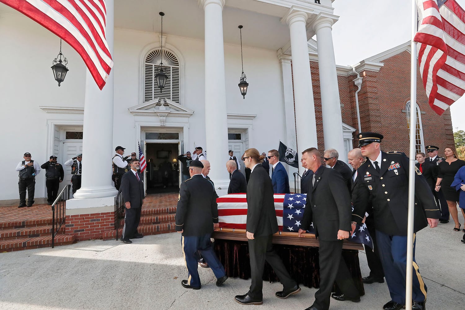 PHOTOS: Master Sgt. Mark Allen’s funeral