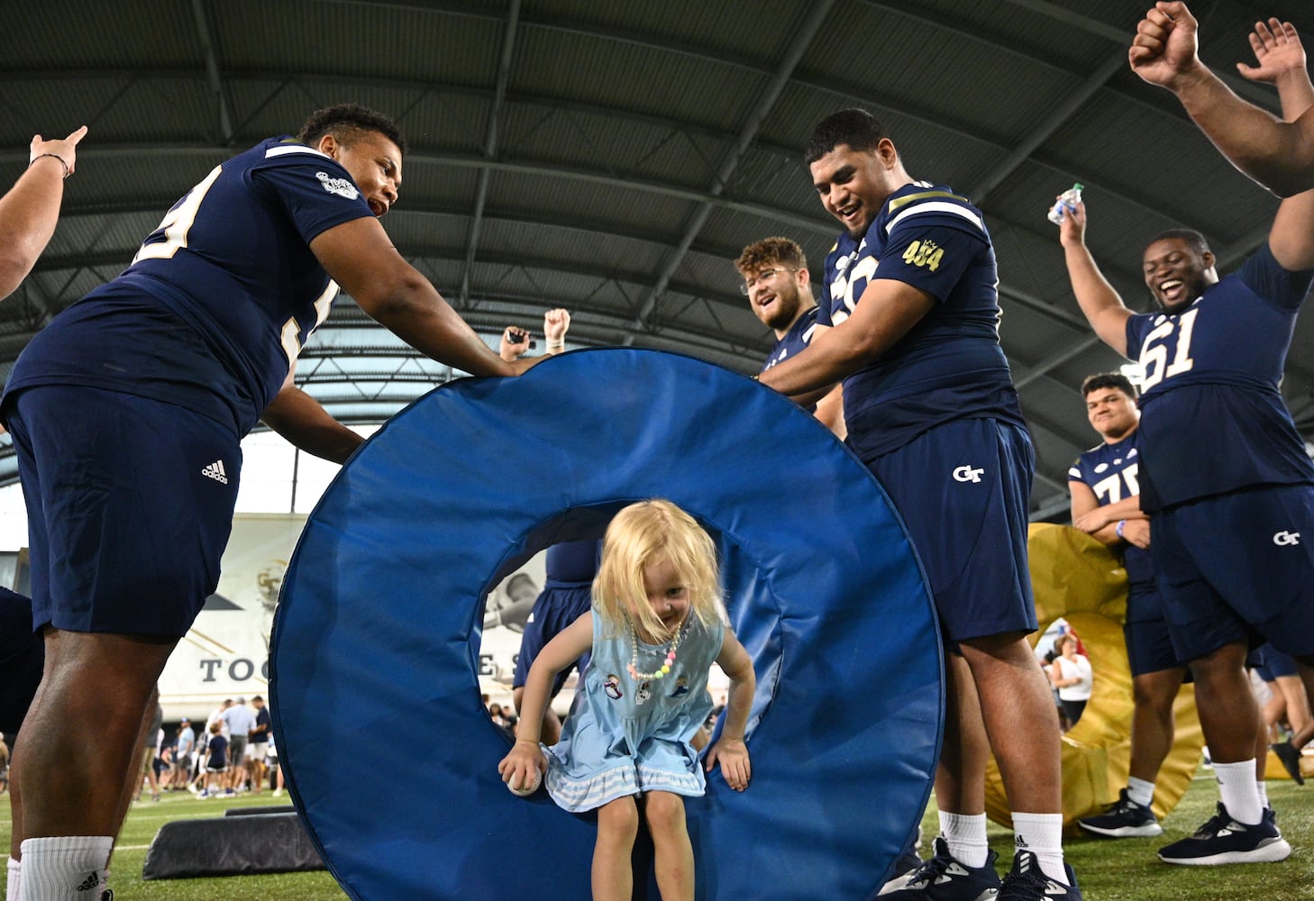 Georgia Tech fan day photo