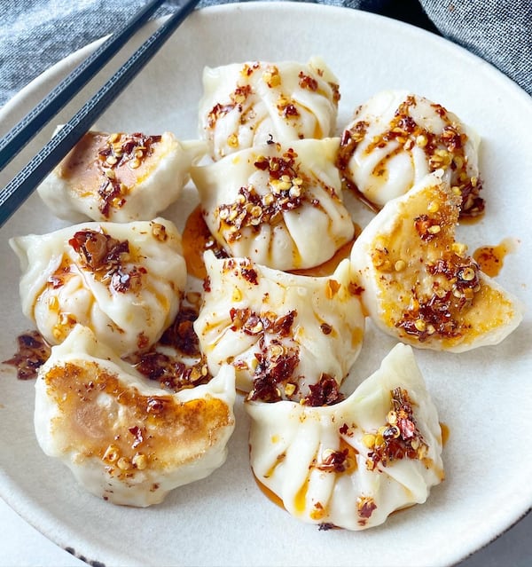 These are the Shrimpy dumplings by Kat’s Dumps.
Courtesy of Kat’s Dumps