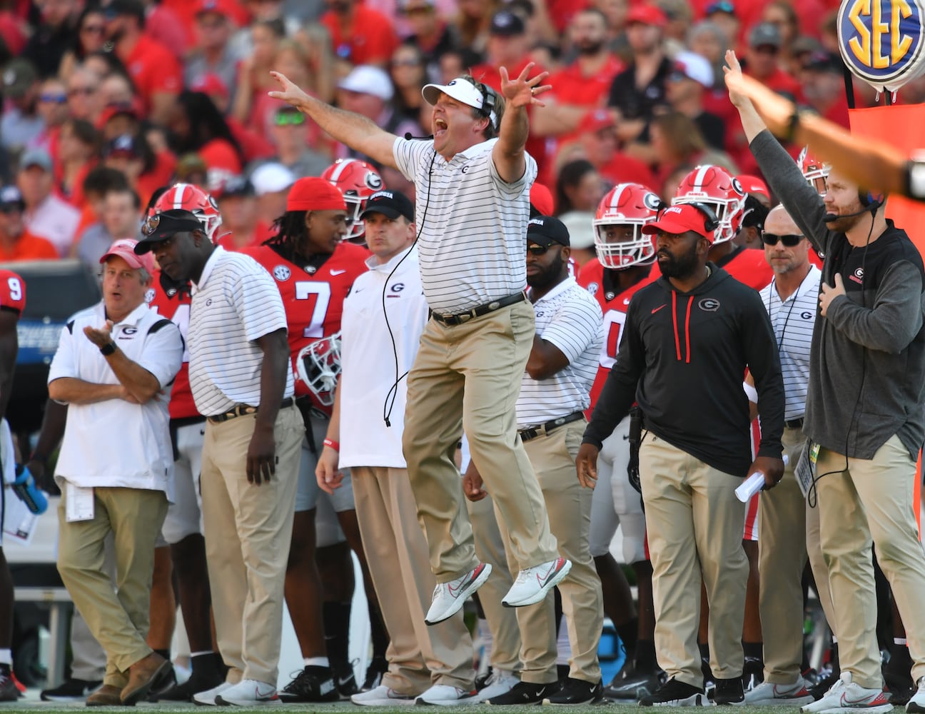 Georgia vs Auburn football