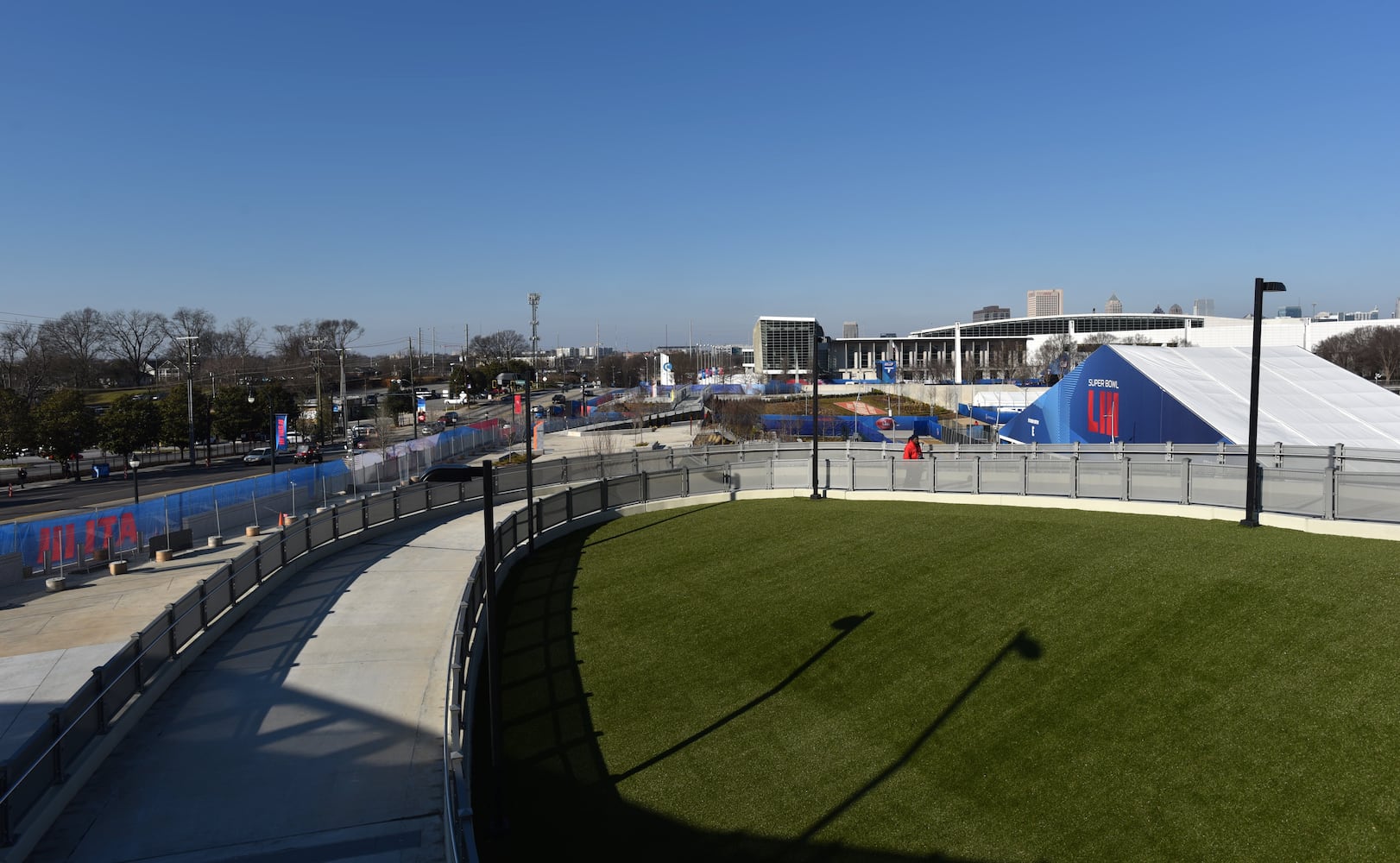 Atlanta's Northside Drive Pedestrian Bridge