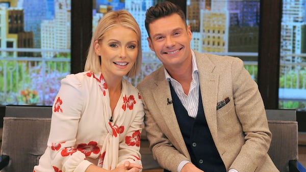 LIVE WITH KELLY AND RYAN – Monday, May 1, 2017 – A new era in daytime television began today when Kelly Ripa introduced the permanent co-host joining her on the top-rated, Emmy-winning “Live” franchise: Ryan Seacrest is the new co-host of the newly-rechristened “Live with Kelly and Ryan.”
(Disney/ABC Home Entertainment and TV Distribution/Pawel Kaminski)