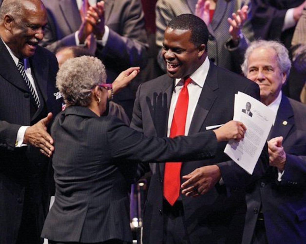 Kasim Reed becomes Atlanta's 59th mayor