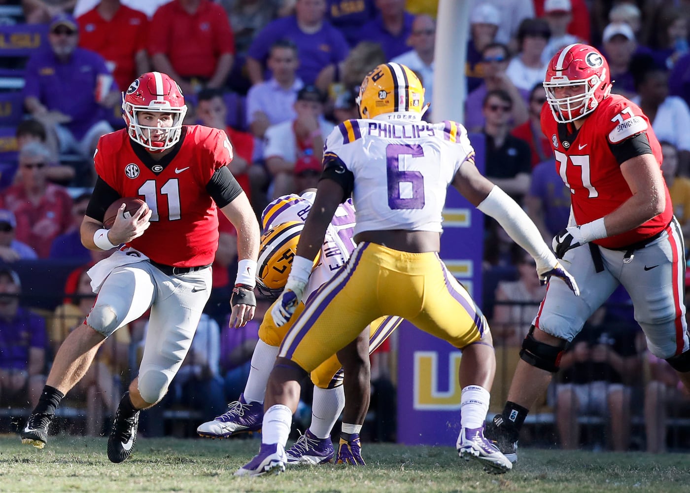 Photos: Bulldogs are humbled by LSU