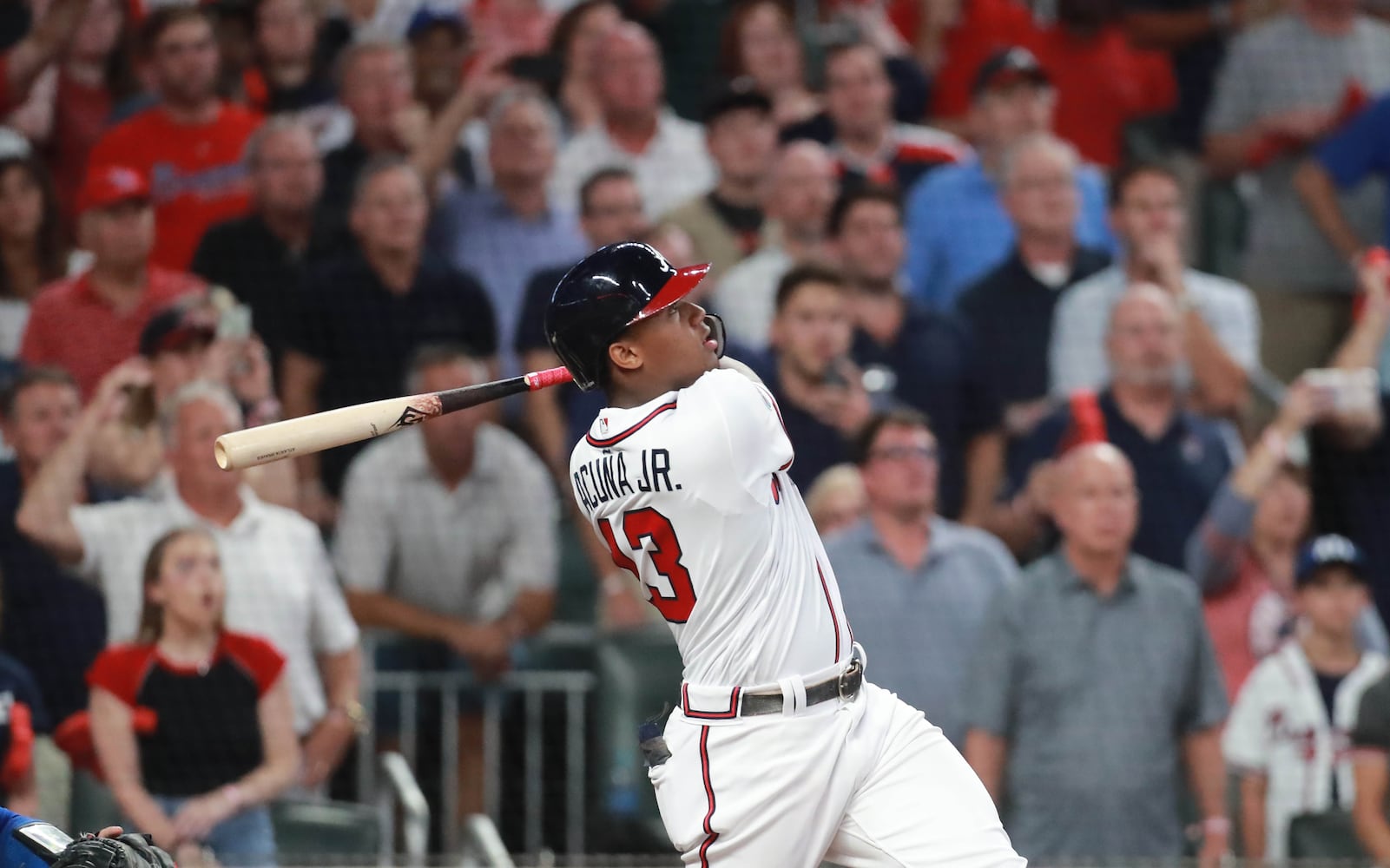 Photos: Acuna hits grand slam as Braves battle Dodgers in Game 3