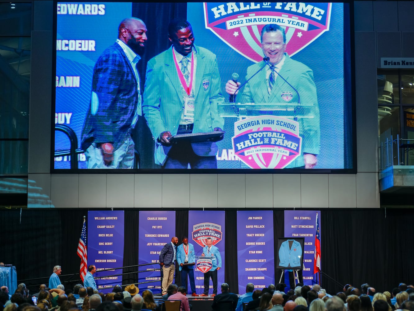 Georgia High School Football Hall of Fame ceremony
