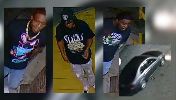 More than a month after the killing of 39-year-old Ian Garvey, DeKalb County police released photos of three men, along with their car, who are said to be linked to the incident. Two remain at large.