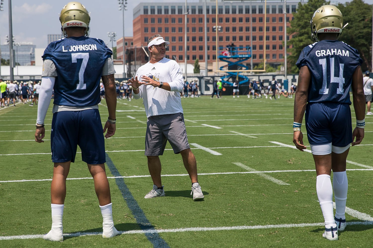 Photos: New coach Geoff Collins has Georgia Tech on the field