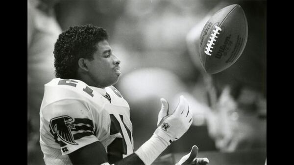 Deion Sanders was one of the most electrifying players to take the field for an Atlanta professional team.