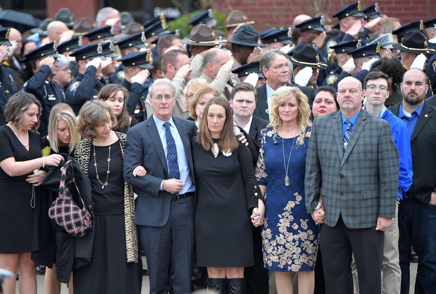 Photos: The funeral for Henry officer Michael Smith