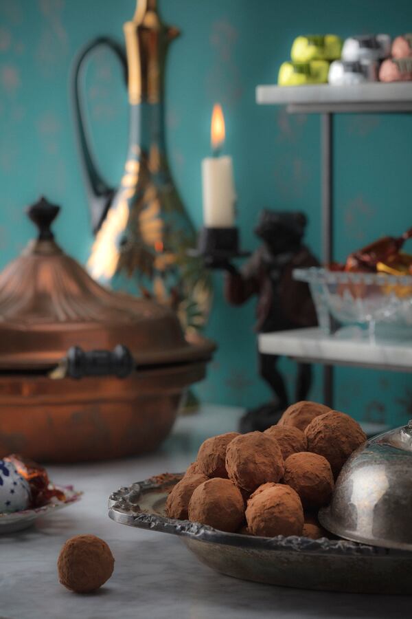  Chocolate Truffles from "Eat What You Watch" by Andrew Rea. PHOTO CREDIT: Scott Gordon Bleicher