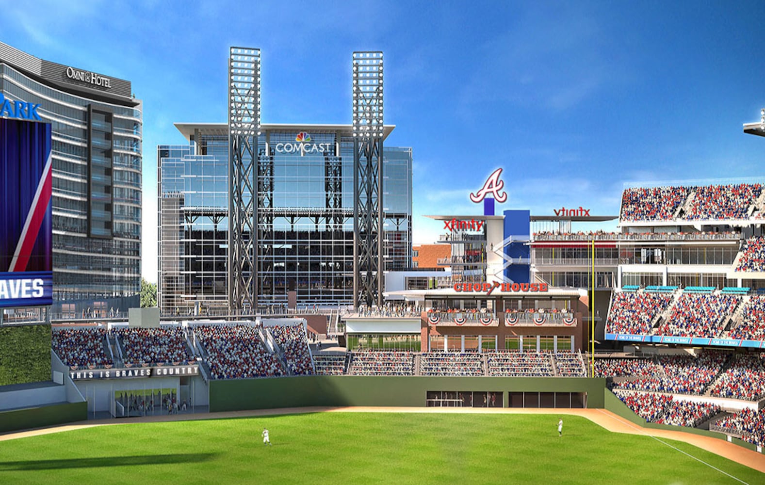 Braves' SunTrust Park