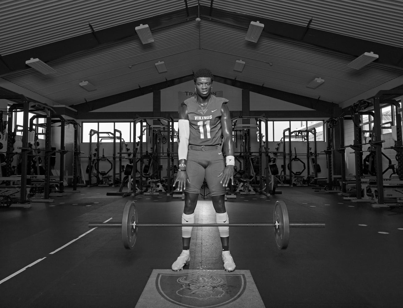 A first-team All-State player, Lowndes' Jacurri Brown is the school’s highest-rated quarterback recruit in history, He is among the AJC Super 11 selections - the 11 best high school football players in Georgia - in 2021. (Tyson Alan Horne / Tyson.Horne@ajc.com)