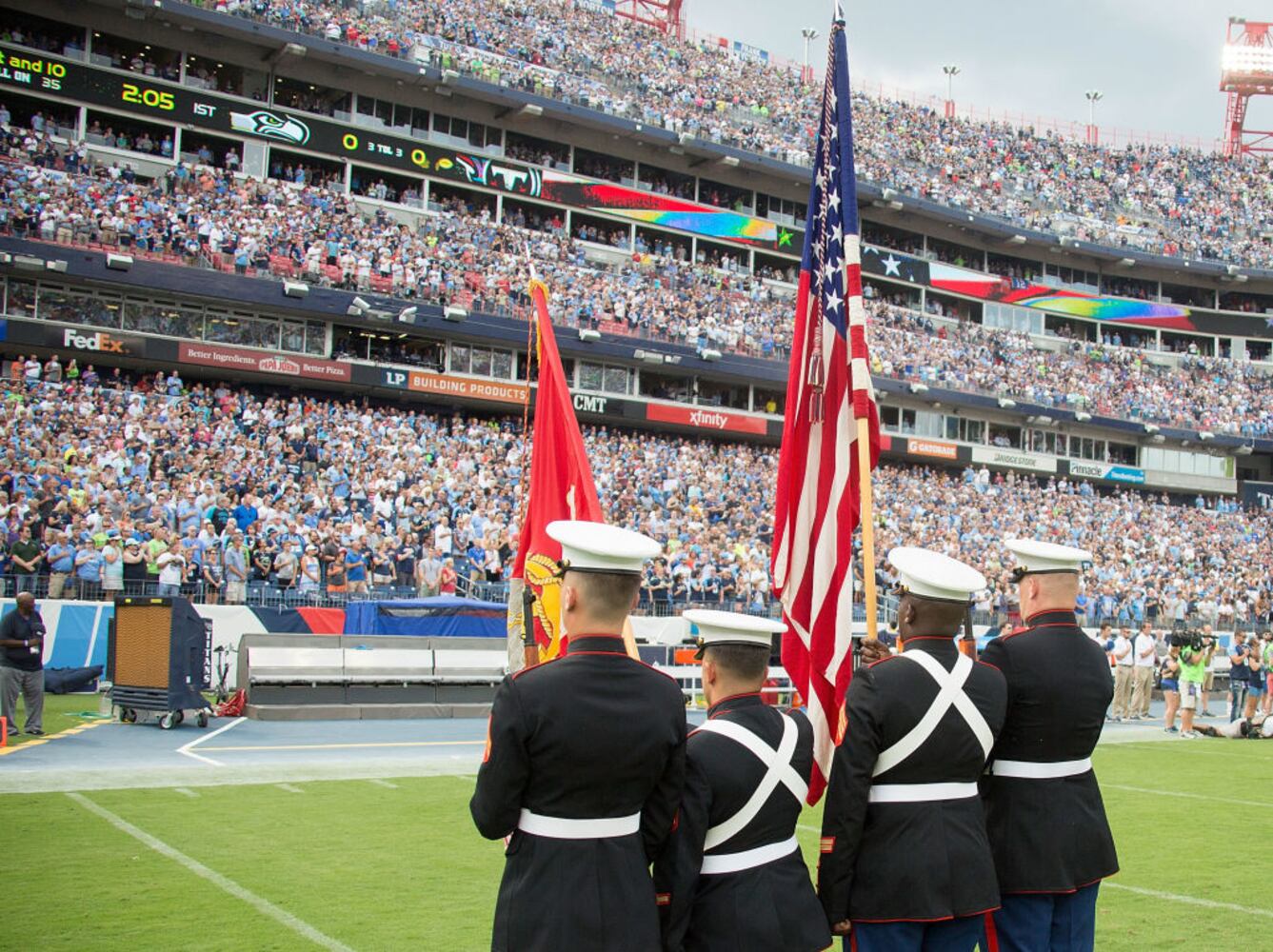 nfl takes a stand on football sunday