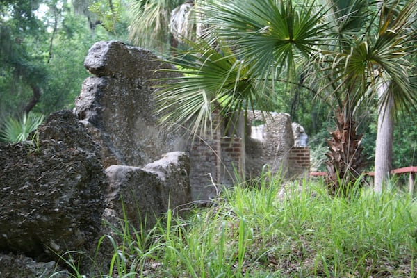 Noble Jones’ fortified tabby house at Wormsloe, now in ruins, was first constructed between 1739 and 1745. Jones was one of the first European settlers in the colony of Georgia, having arrived with founder James Oglethorpe in 1733. CONTRIBUTED BY GEORGIA DEPARTMENT OF NATURAL RESOURCES