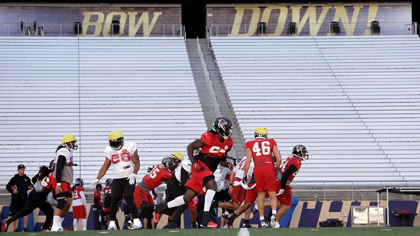 Falcons practice: Oct. 12, 2016