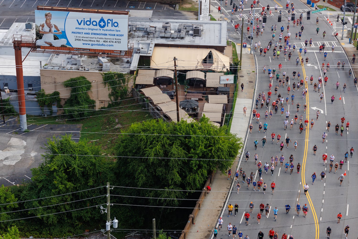 peachtree road race 2022