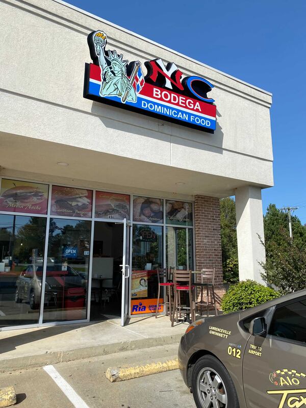 NYC Bodega in Lawrenceville is modeled after the mom-and-pop convenience shops that lend character and color to street corners in New York City. Appropriately, the store sits on a corner — at the intersection of Collins Hill and Hurricane Shoals roads — sharing a parking lot with a Shell gas station. (Ligaya Figueras / ligaya.figueras@ajc.com)