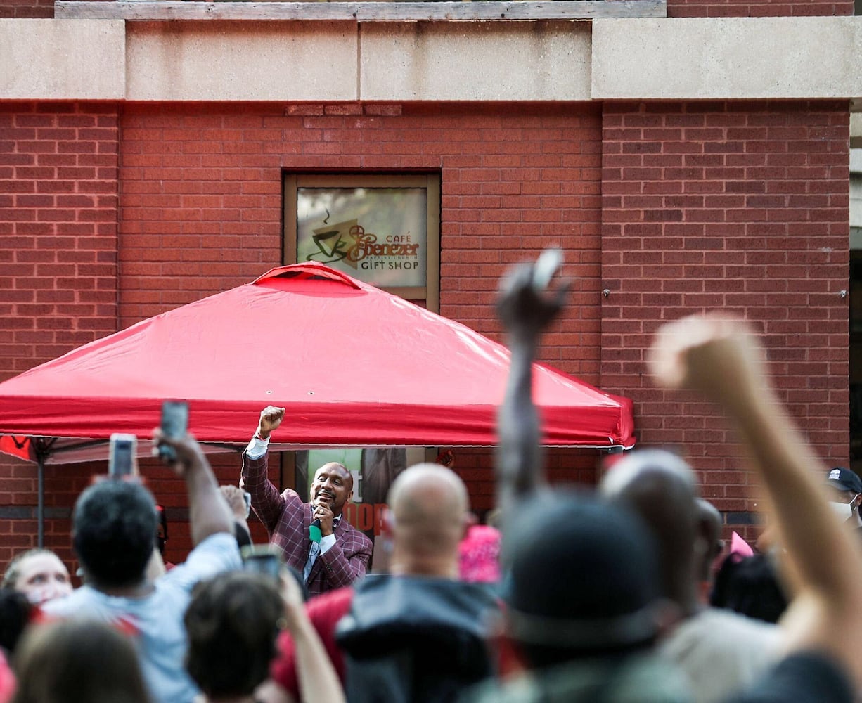 PHOTOS: 11th days of protests in Atlanta